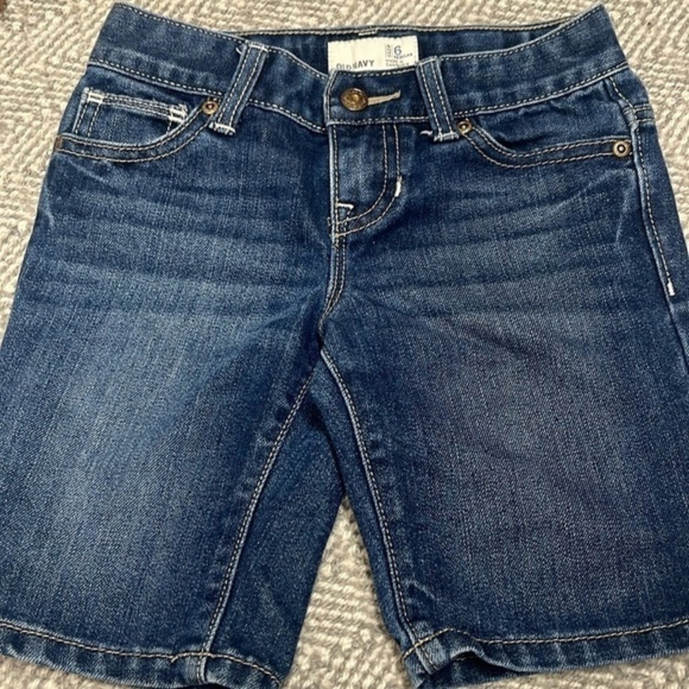 Old Navy kids jean shorts